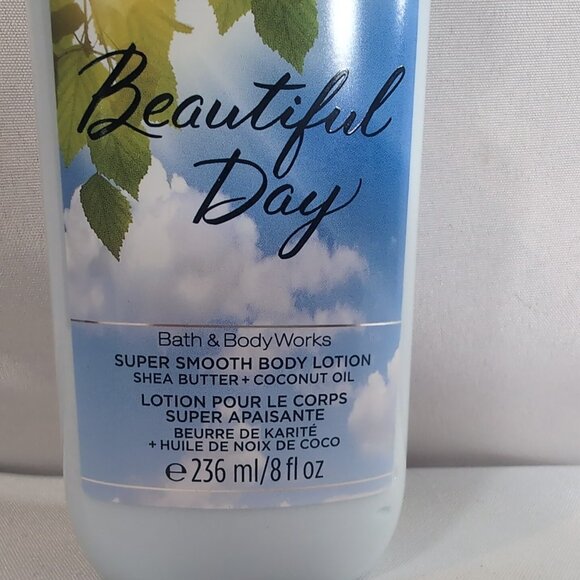 Bath & Body Works Beautiful Day Body Lotion NEW 236ml 8 floz Shea Butter Coconut - Picture 2 of 10